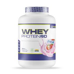 Whey Protein80 - 2 Kg Fresa de MM Supplements