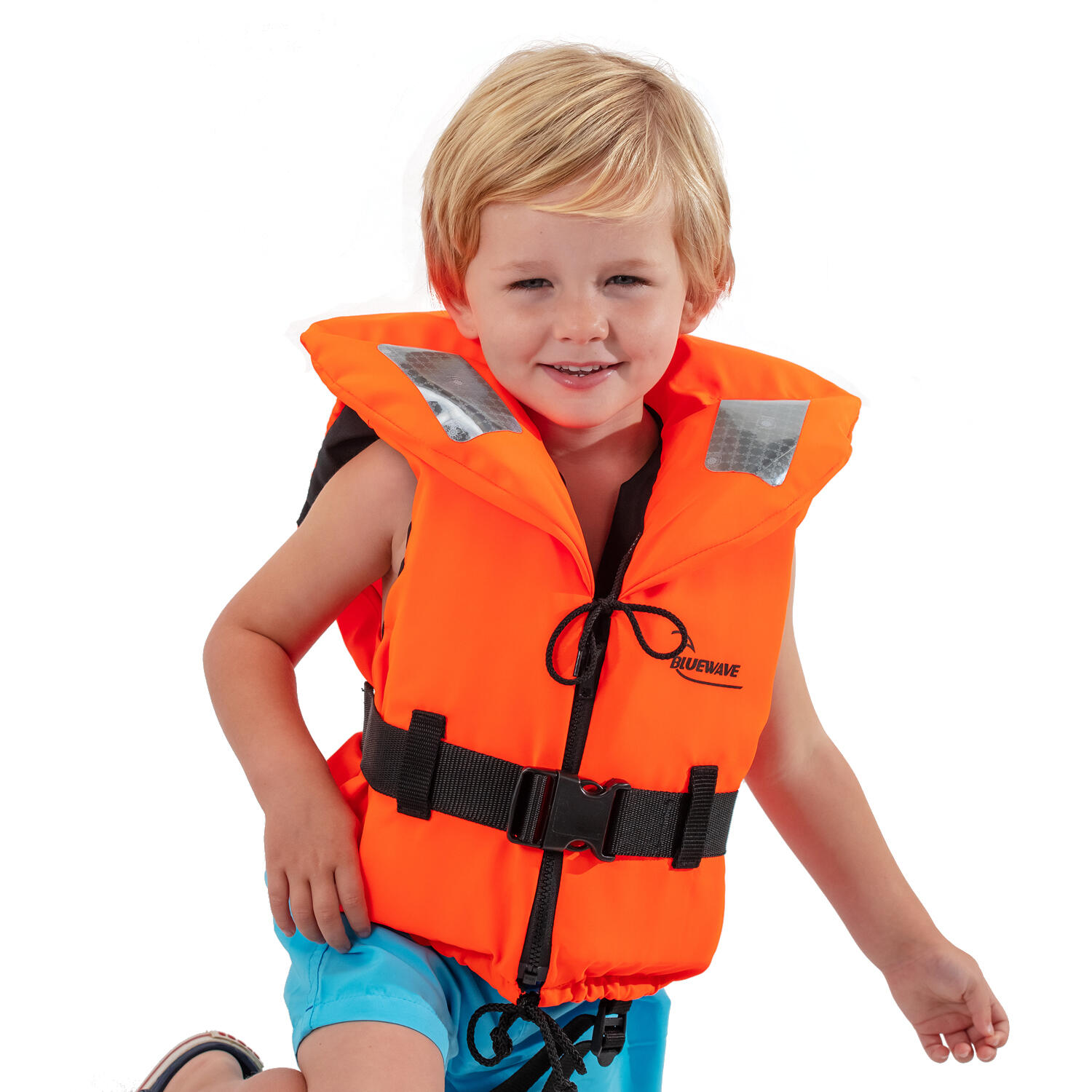 Bluewave Kids 100N Orange Foam Lifejacket | Decathlon