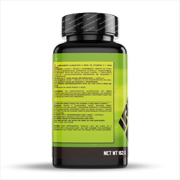 Vitamina C - 120 Cápsulas de Iron Addict Labs