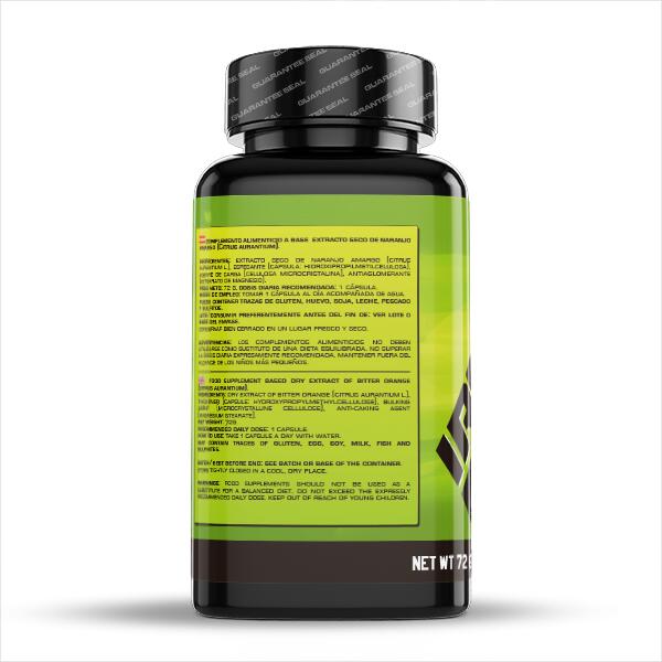 Synephrine (Sinefrina) - 120 Cápsulas Vegetales de Iron Addict Labs