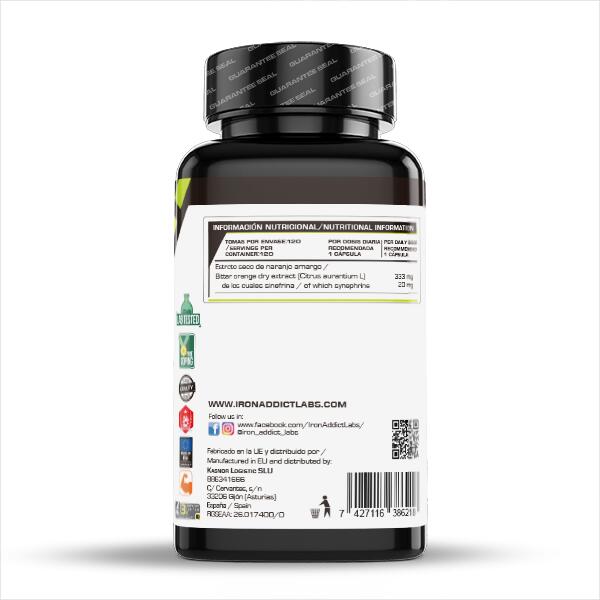 Sinefrina (Sinefrina) - 120 capsule vegetali Iron Addict Labs 2/5