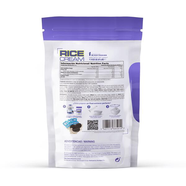 Rice Cream (Crema de Arroz Precocida) - 1Kg Neutro de MM Supplements