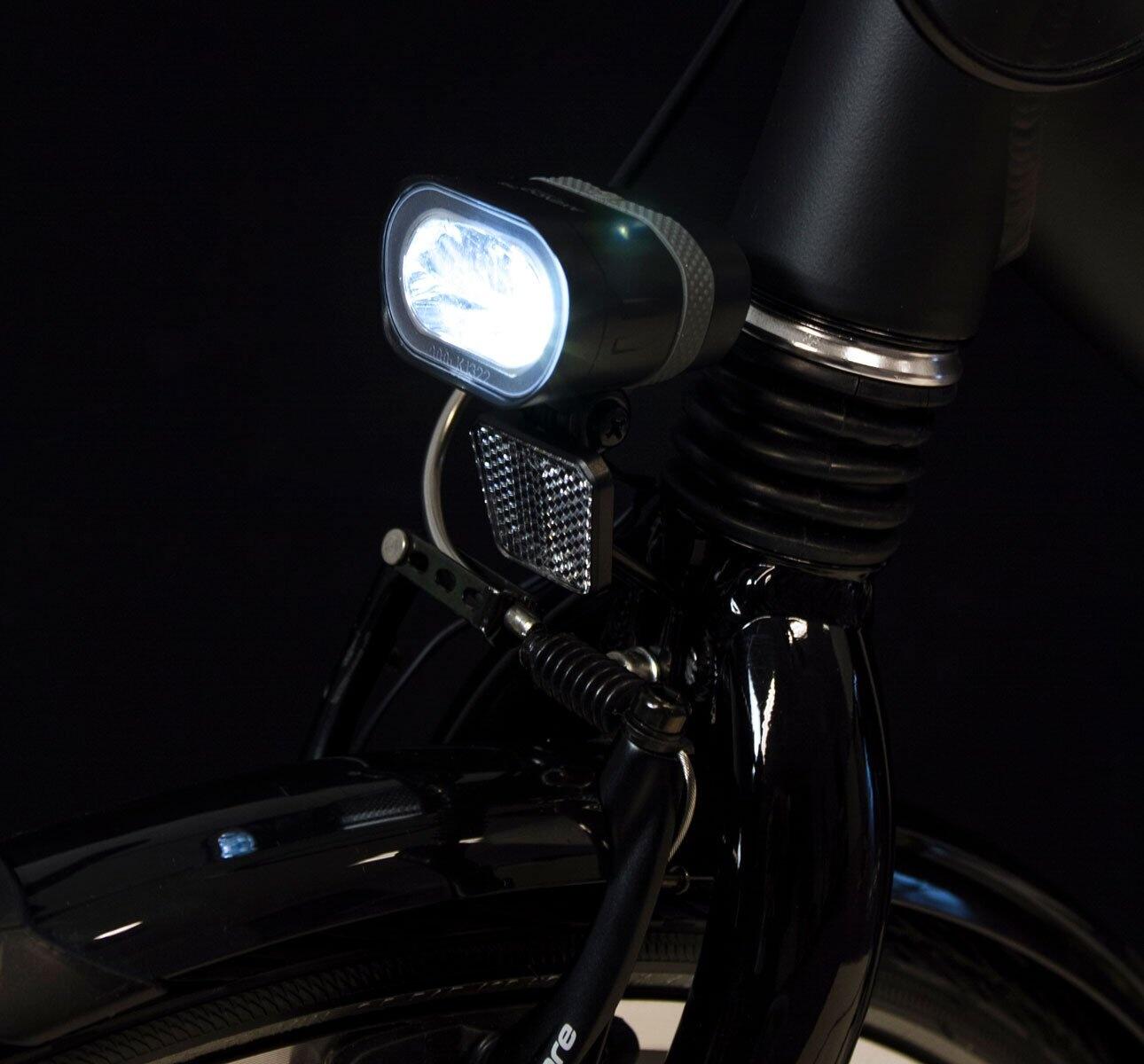 Spanninga Axendo XDO 40 koplamp LED dynamo zwart 3/6