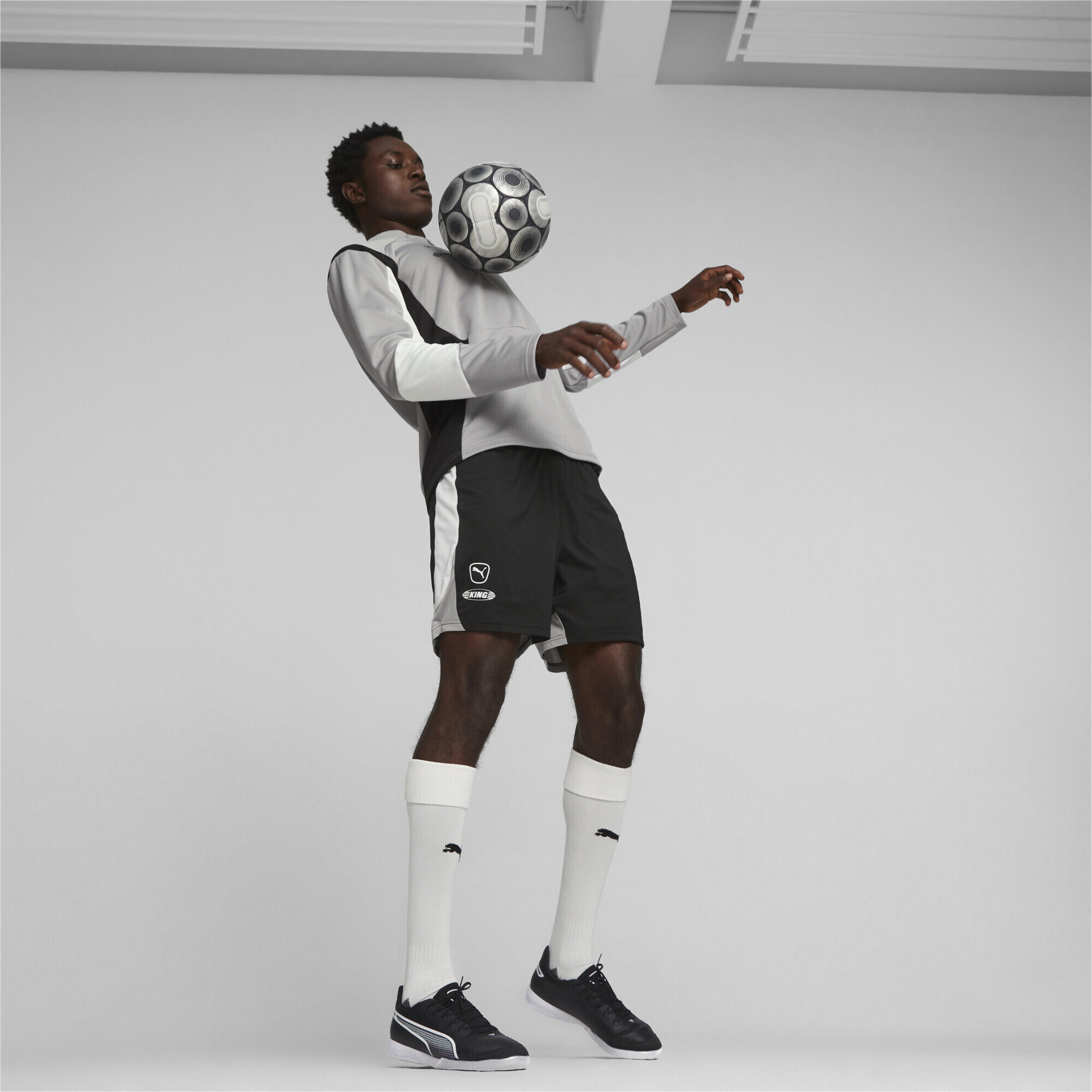 Scarpe da calcio KING PRO IT PUMA Black White 3/7