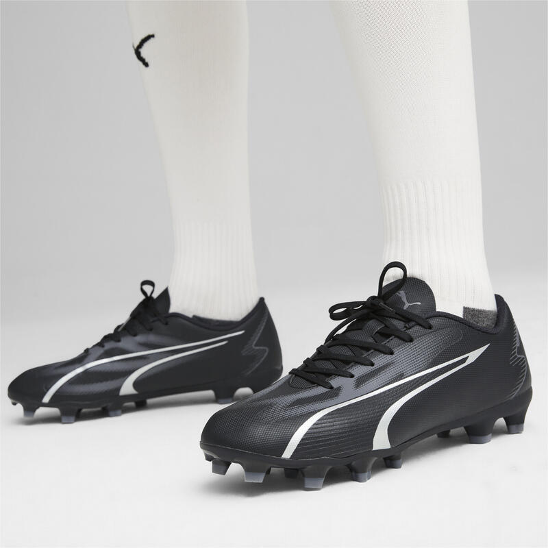 ULTRA PLAY FG/AG Fußballschuhe Herren PUMA Black Asphalt Gray