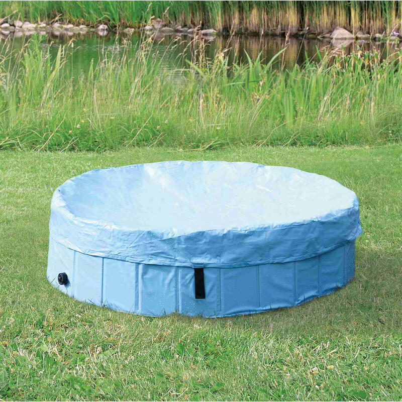 Funda Piscina Perro TrixieAzul ø160 cm