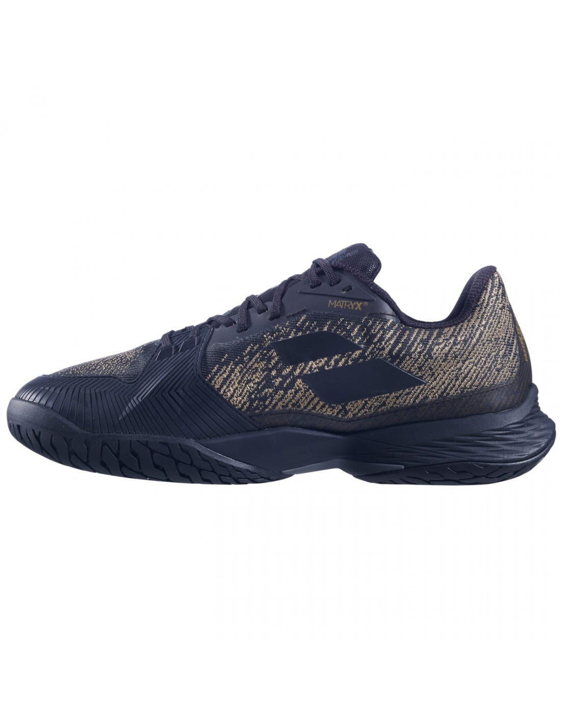 Buty tenisowe męskie Babolat Jet Mach 3 clay black/gold 44 3/4