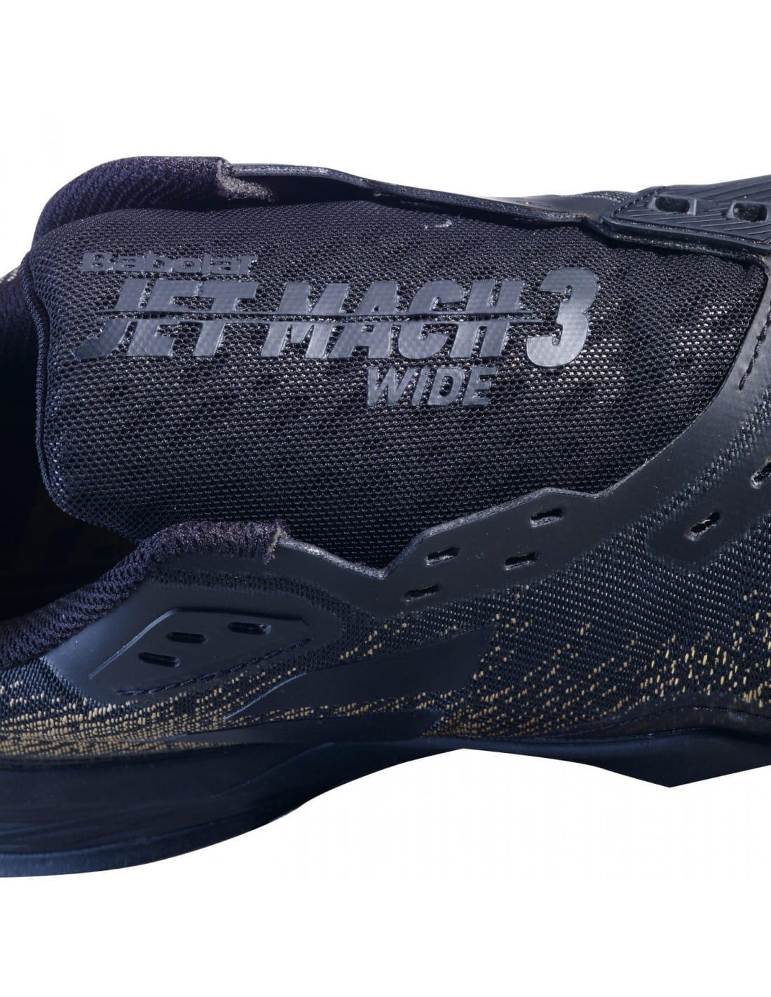 Buty tenisowe męskie Babolat Jet Mach 3 clay black/gold 44 2/4