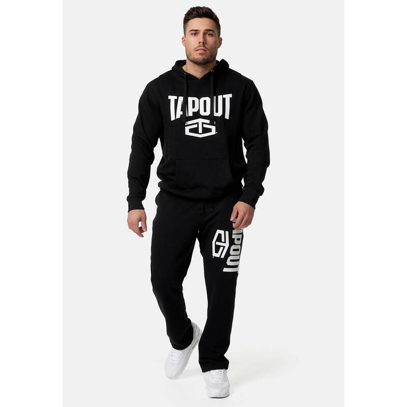 TAPOUT Herren Kapuzensweatshirt normale Passform ACTIVE BASIC HOODIE