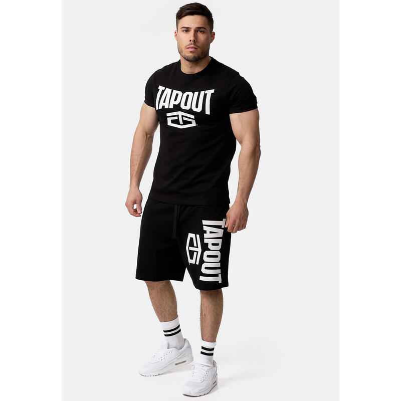 TAPOUT Herren T-Shirt normale Passform ACTIVE BASIC TEE