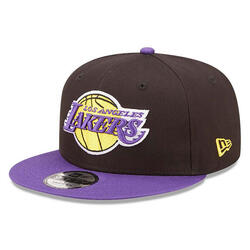 Casquette Snapback 9FIFTY NBA Los Angeles Lakers Team Patch Unisexe NEW ERA