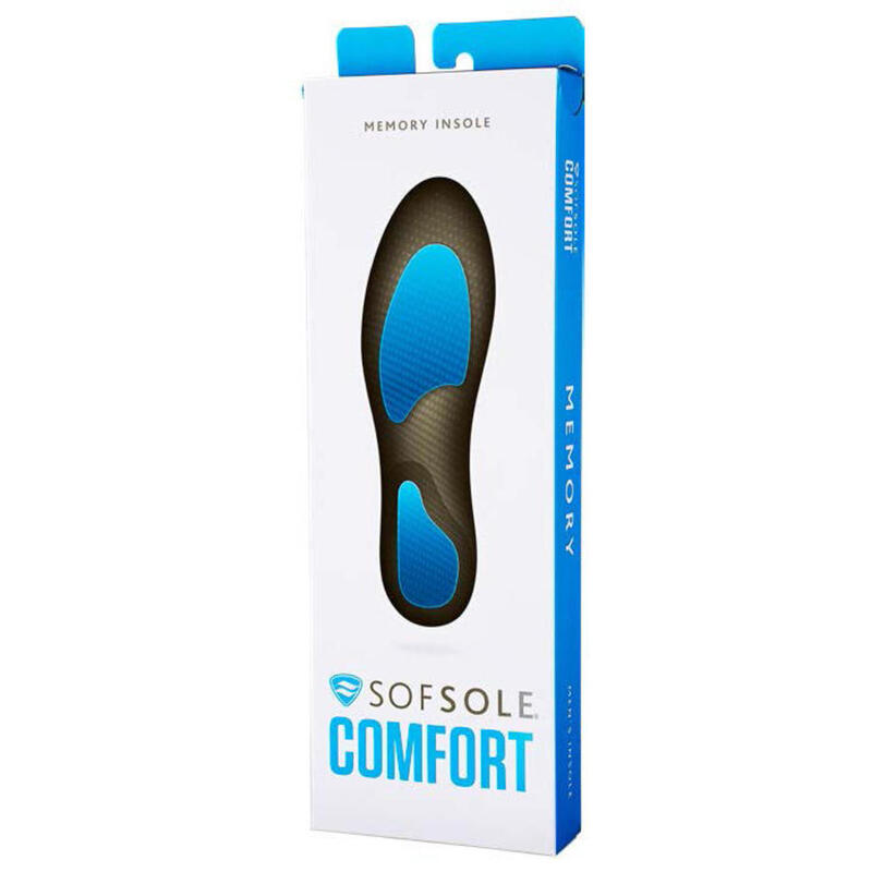 SOFSOLE Memory Insoles (Size: EU39-41 / UK6-8)