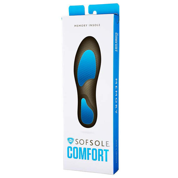 SOFSOLE Memory Insoles (Size: EU42-44 / UK9-10)