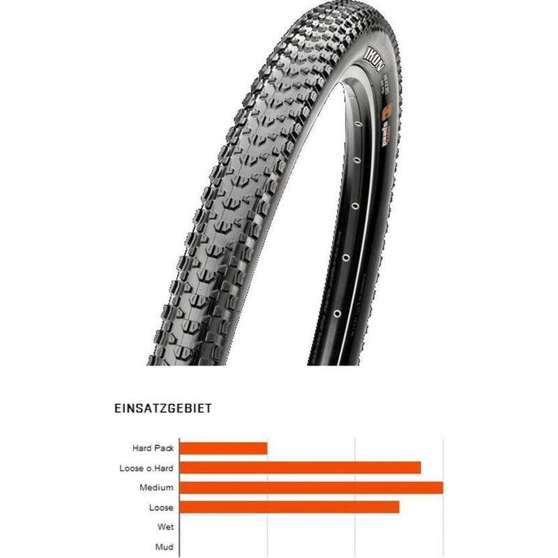 Maxxis Cover Mountain 29x2.20 60 TPI Exo pliable