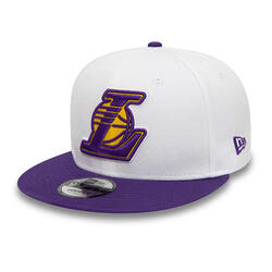 Casquette Snapback 9FIFTY NBA Los Angeles Lakers Crown Patches Unisexe NEW ERA