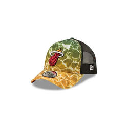 Casquette camionneur NBA Miami Heat Summer City hommes NEW ERA
