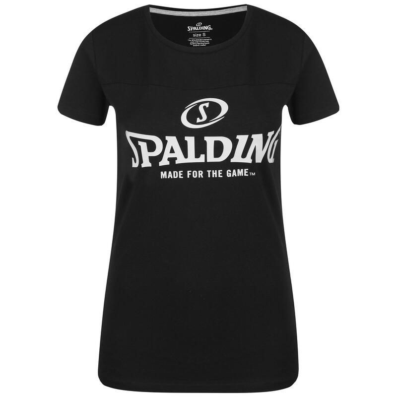 Tshirt voor vrouwen - basketball Essential Logo ZWART