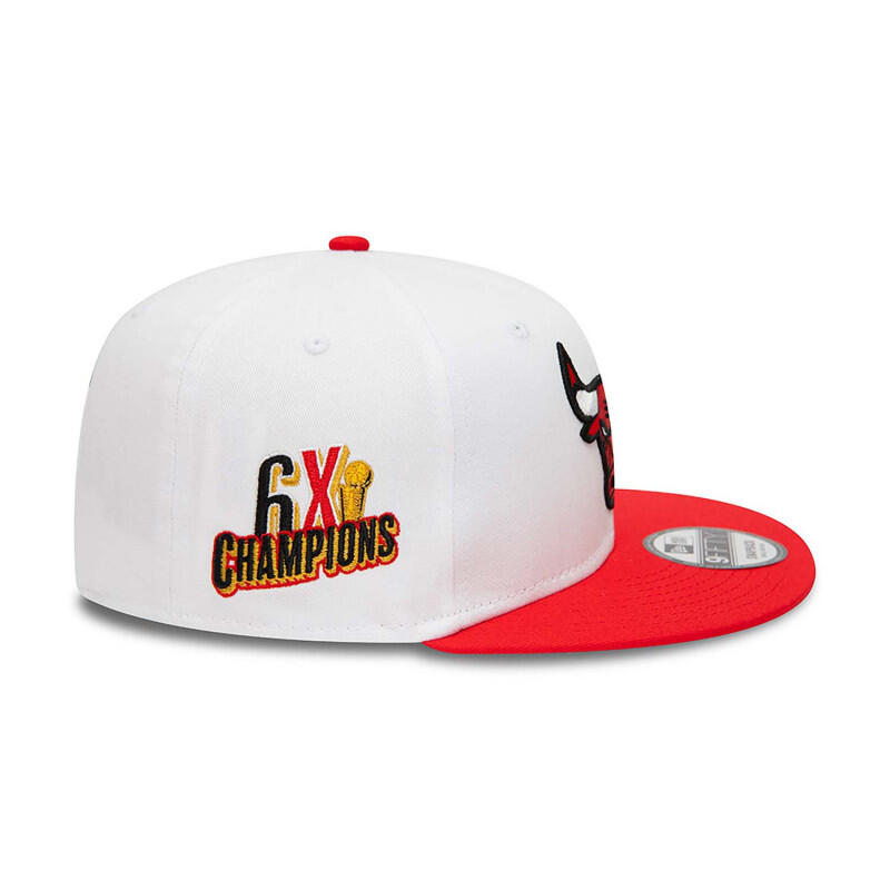 Casquette Snapback 9FIFTY NBA Chicago Bulls Crown Patches Unisexe NEW ERA 2/6