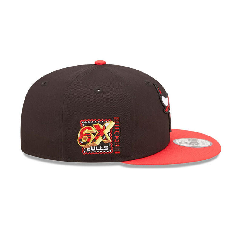 Casquette Snapback 9FIFTY NBA Chicago Bulls Team Patch Unisexe NEW ERA