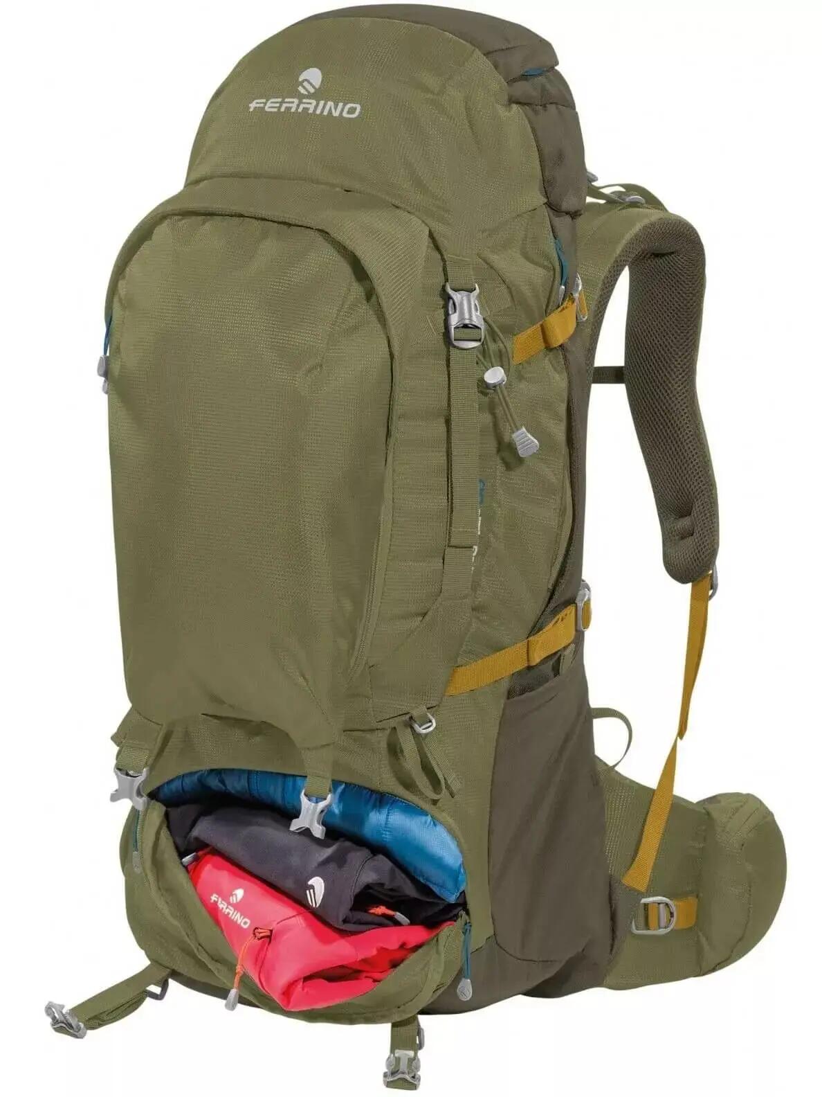 ZAINO TRANSALP 60 COL VERDE 3/4