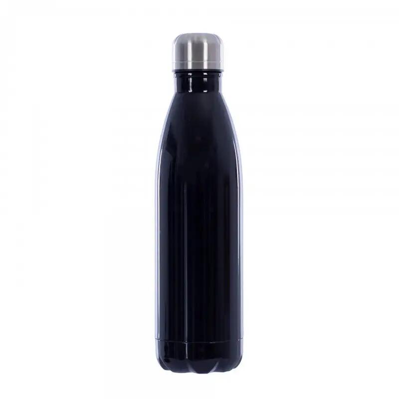 BOTELLA TÉRMICA NEGRO FRESHLY  DE 750 ML