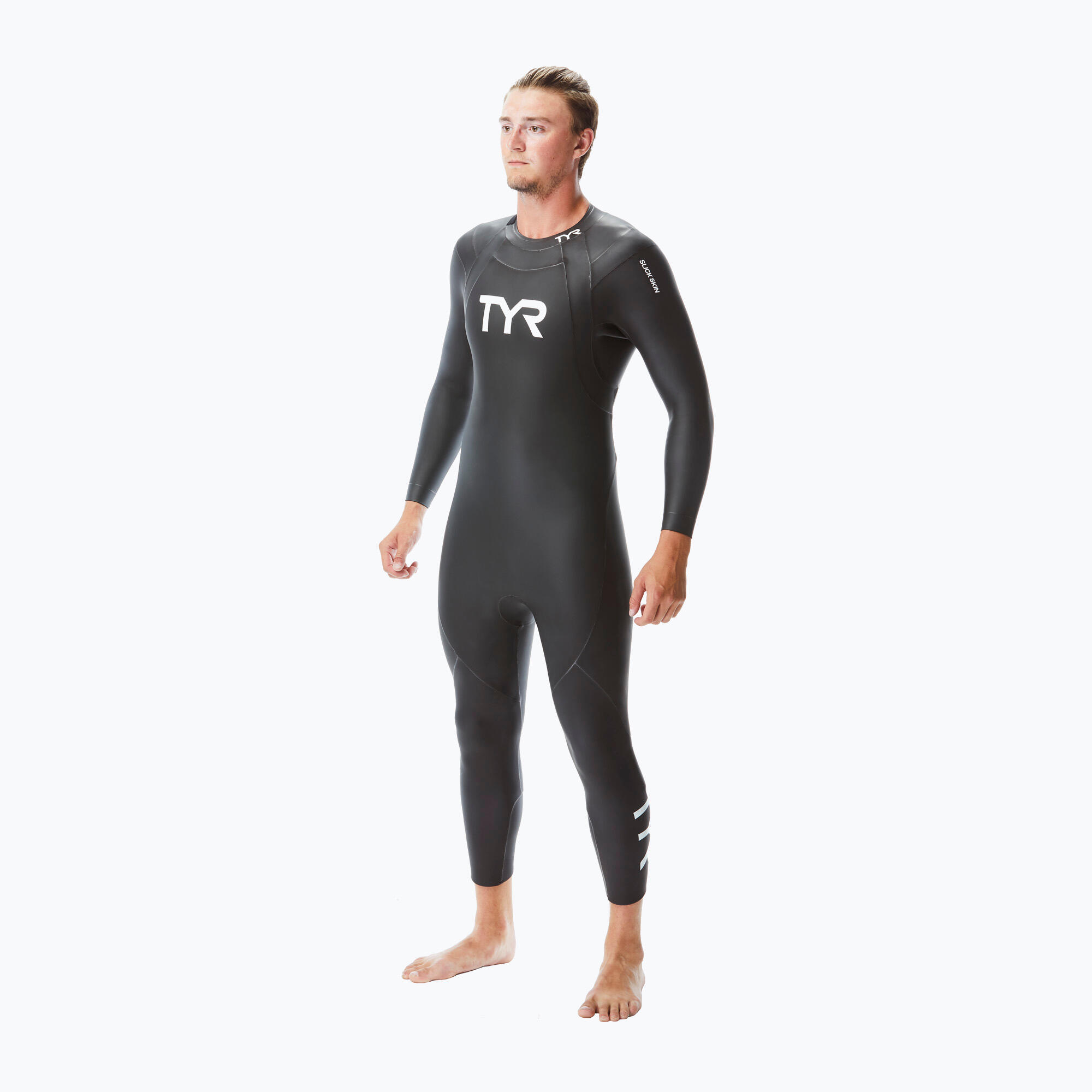 TYR Hurricane Cat 1 triatlonwetsuit voor heren 3/5