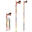 Outdoor Trail Carbon 4 Trail Running Pole (Magnetic Cork Cross) - Orange