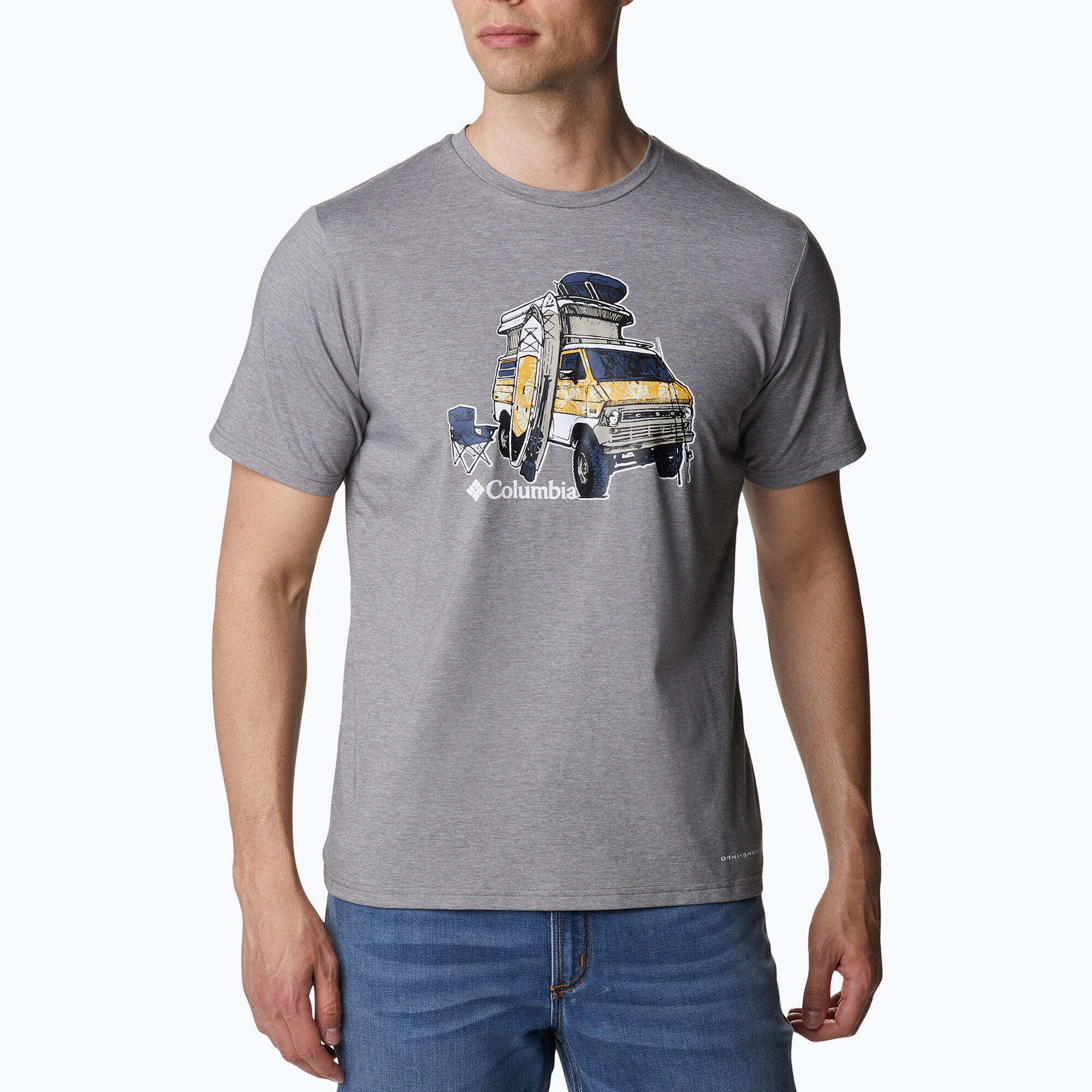 T-shirt da trekking da uomo Columbia Sun Trek 5/5