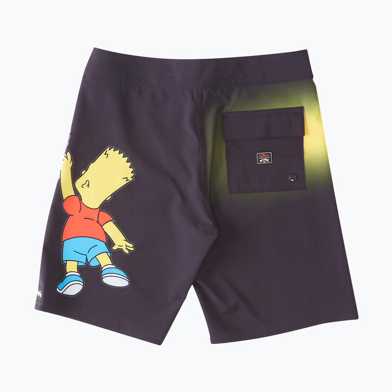 Short de bain Billabong Simpsons El Barto Pro 19 pour homme