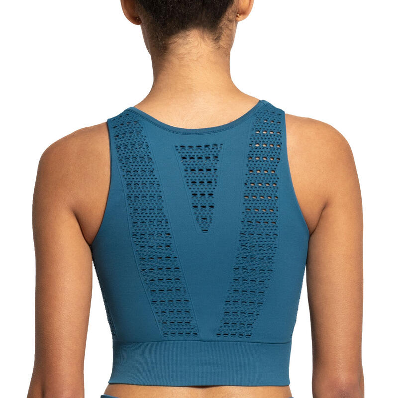 Crop top flexible ajouré Active