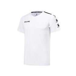 Camiseta Manga Corta Kelme Camiseta Lince Unisex En Color Blanco