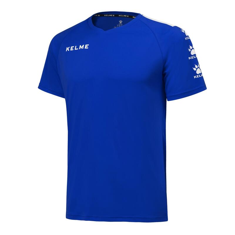 Camiseta Manga Corta Kelme Camiseta Lince Unisex En Color Azul