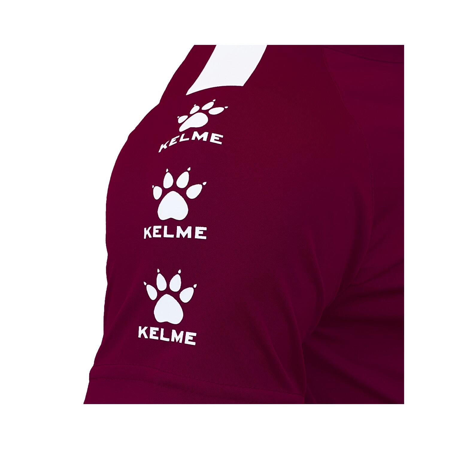 Camisola de manga curta Kelme Camisola unissexo Lince JR Kids Garnet 2/3