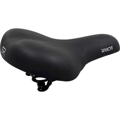 Selle royal witch zadel zwart voor comfortabele fietsrits