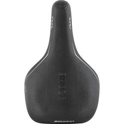 Selle vélo Rivale 3zone Sport noire + feu arrière