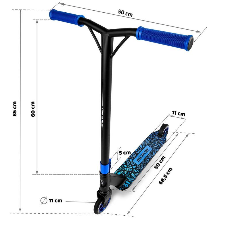 Trotinete freestyle Soke Pro