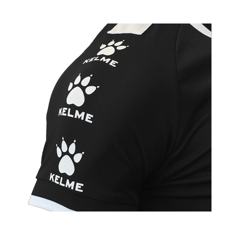 Polo Lince Kelme 2 em preto