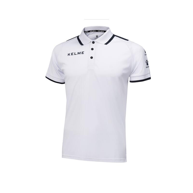 Polo M/c Lince Unisex JR En Color Blanco