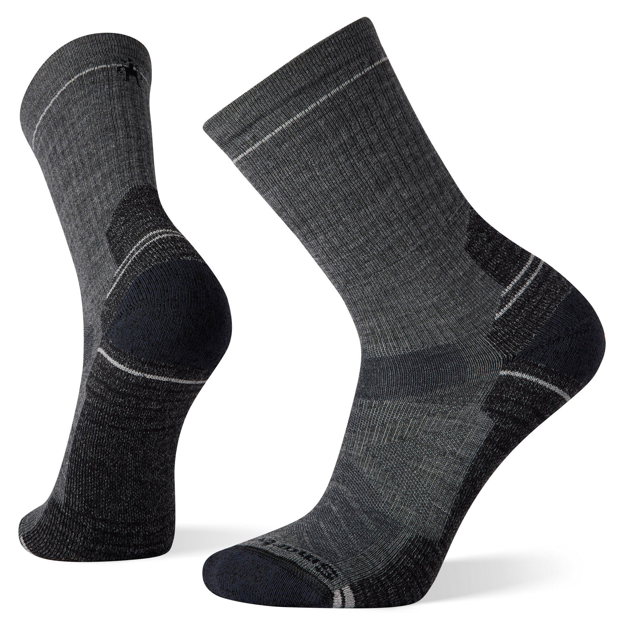 Smartwool - Chaussettes De Trekking Smartwool Hike Light Cushion Crew - Chaussettes - Gris - 38/41 - Decathlon