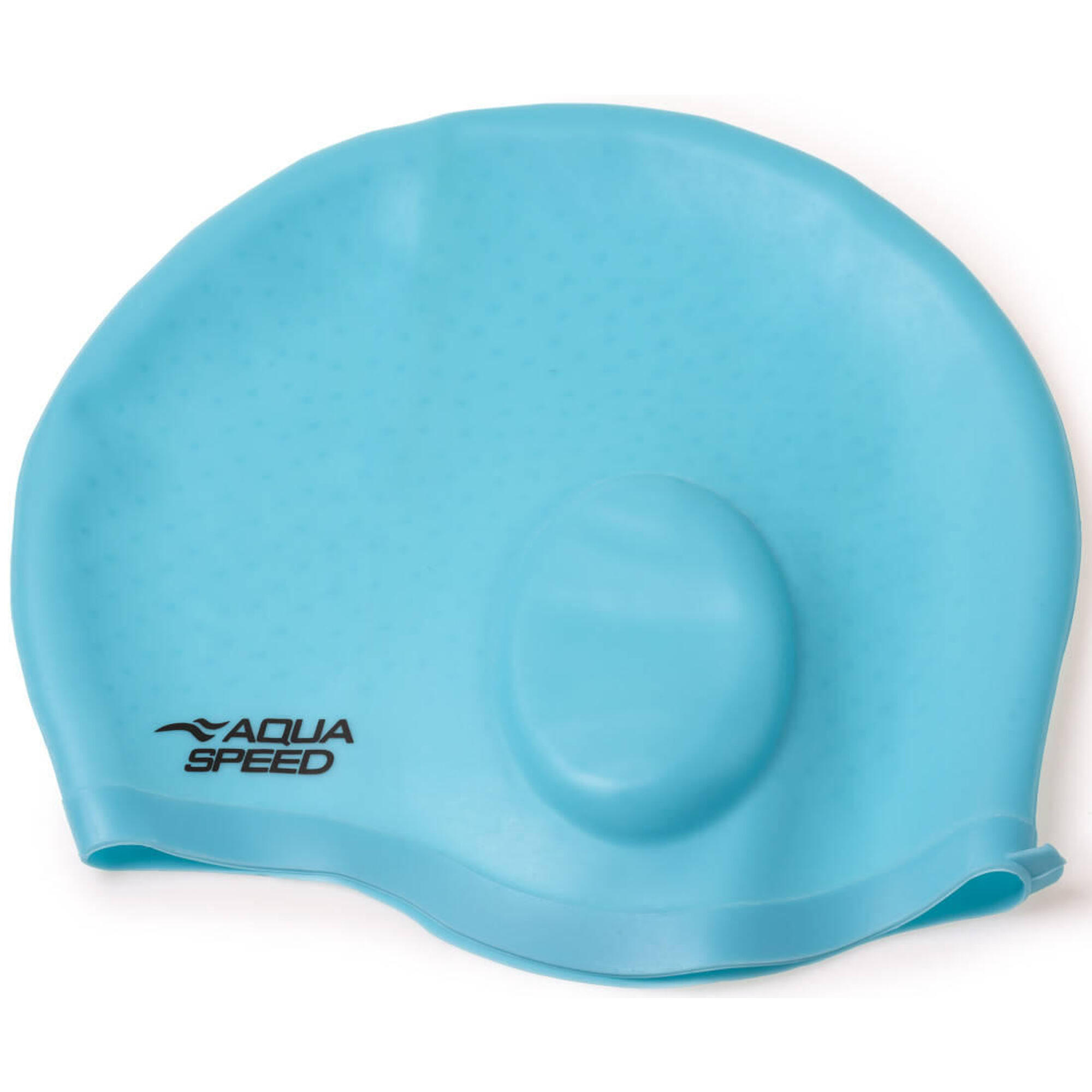 Aqua Speed - Aqua-speed Ear Cap Bonnet De Bain Confort - Bonnet De Bain - Bleu - Taille Unique - Decathlon