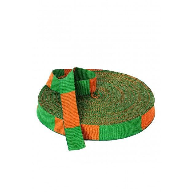 Budo-fight - Rouleau De Ceinture De Judo - Ceinture De Kimono - Orange|vert - Decathlon