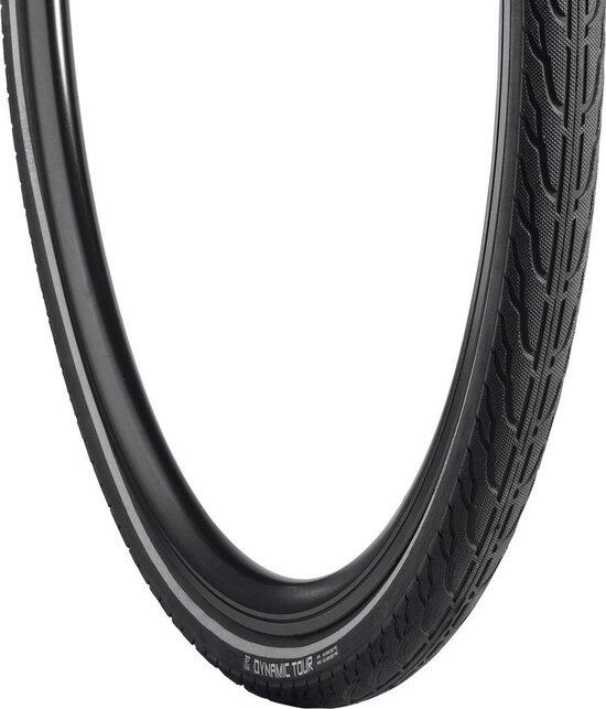 Opona Dynamic Tour 26 X 1 3/8 Czarna Odblaskowa