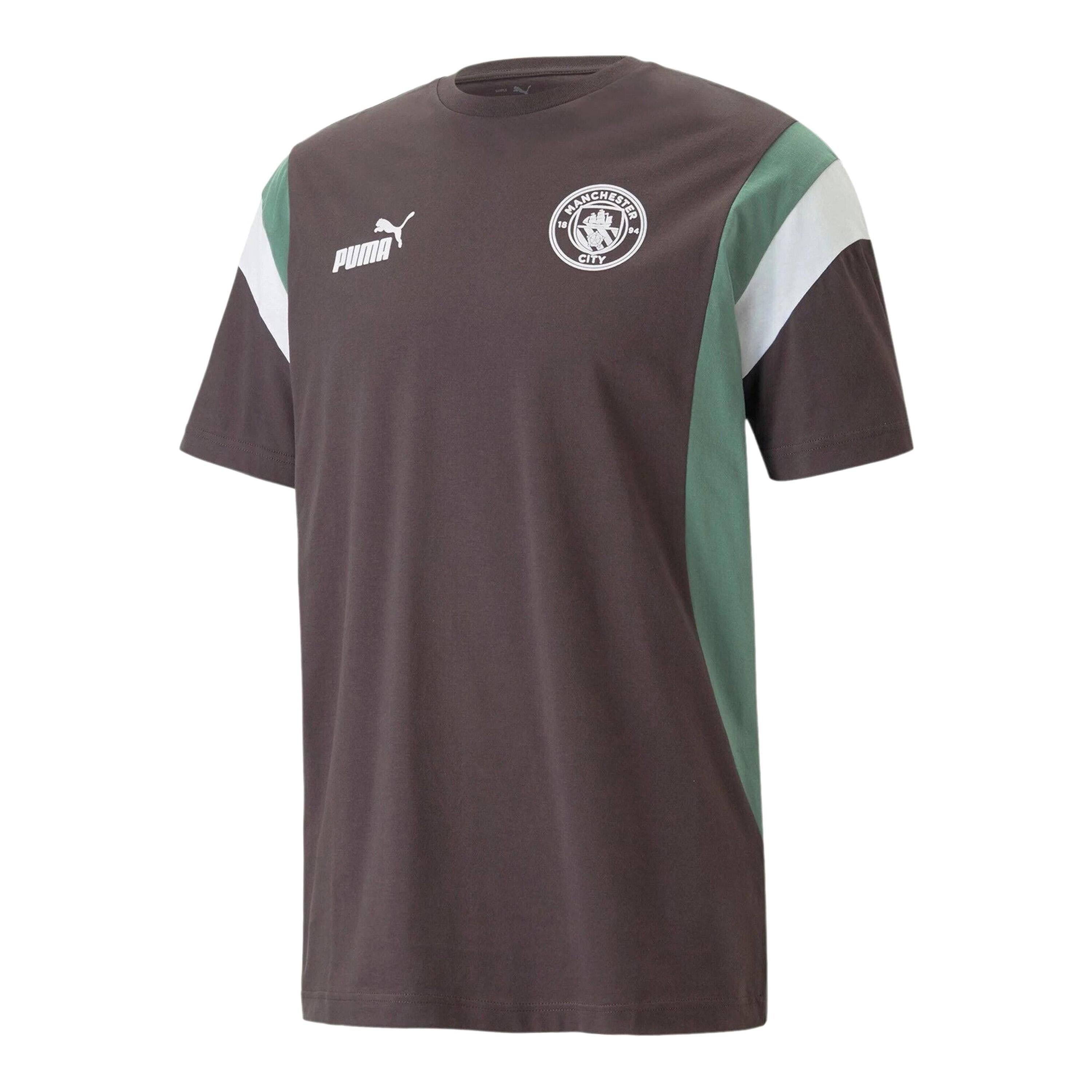 Tee-shirt de football Puma Manchester City Archive - Unisex 1/2