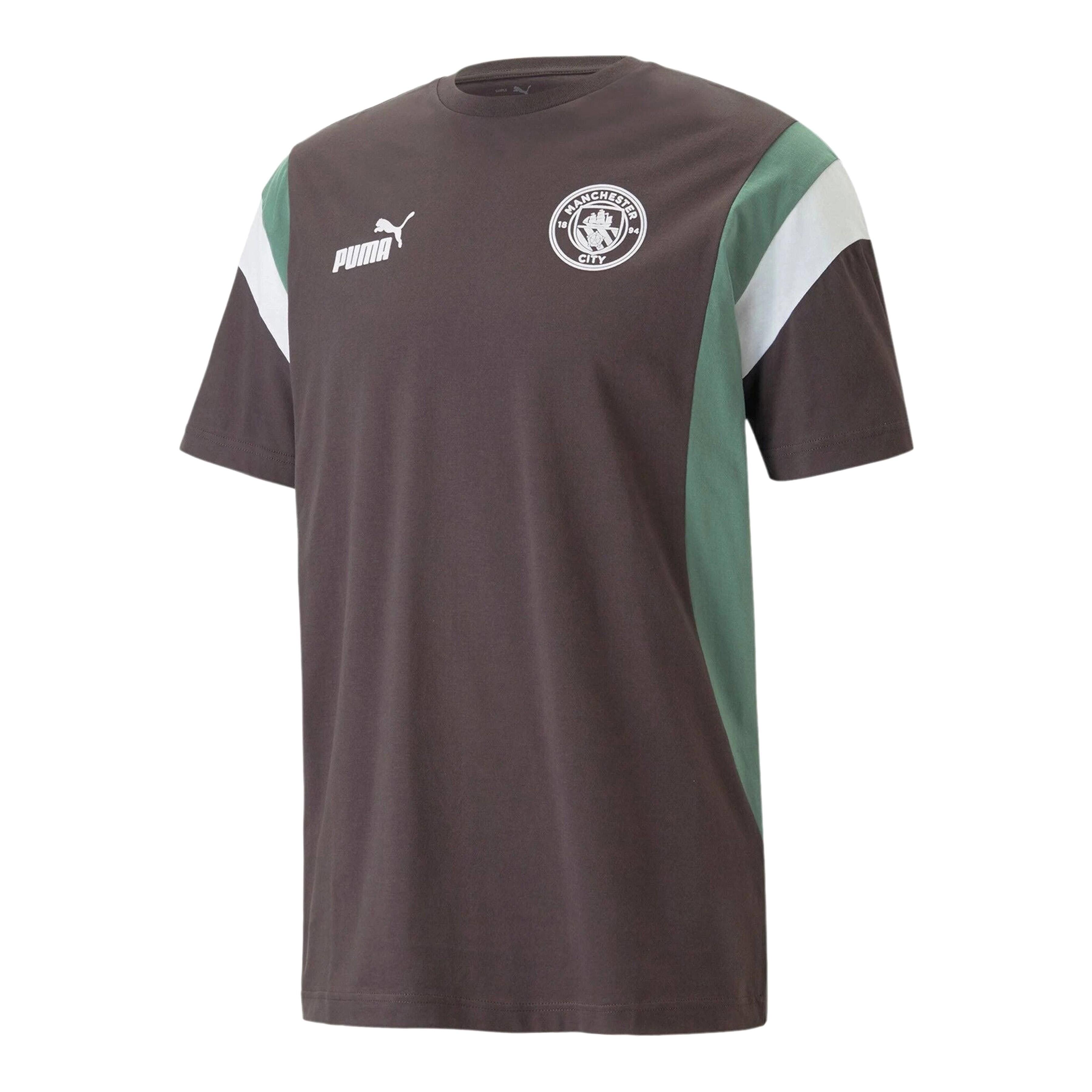 Puma - Tee-shirt De Football Puma Manchester City Archive - Unisex - T-shirt Manches Courtes - Gris - 40 M - Decathlon