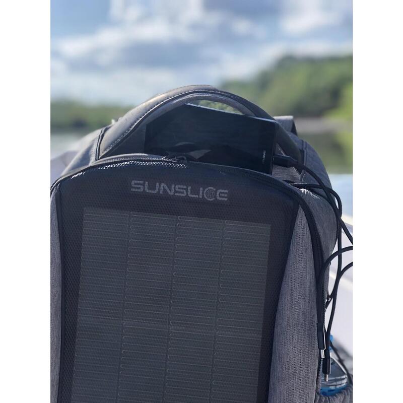 Mochila solar Zenith | práctico para la vida cotidiana y los viajes