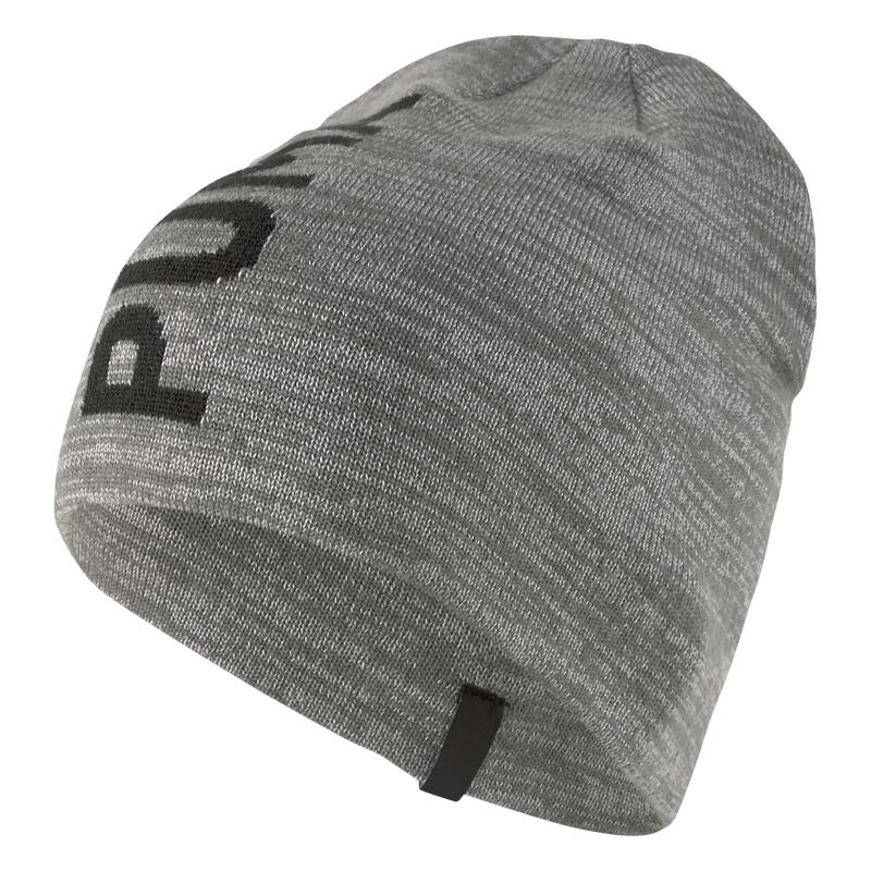 Boon Puma Ess Classic Cuffless Beanie, Grijs, Uniseks