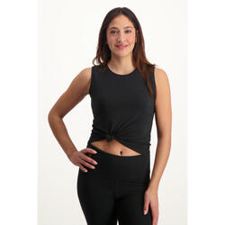 Karuna - Hippe loose fit yoga tank  - Urban Black