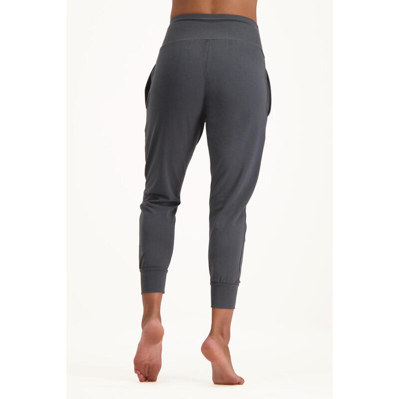 Pantalon de yoga coupe ample super confortable Bhumi - Gris anthracite