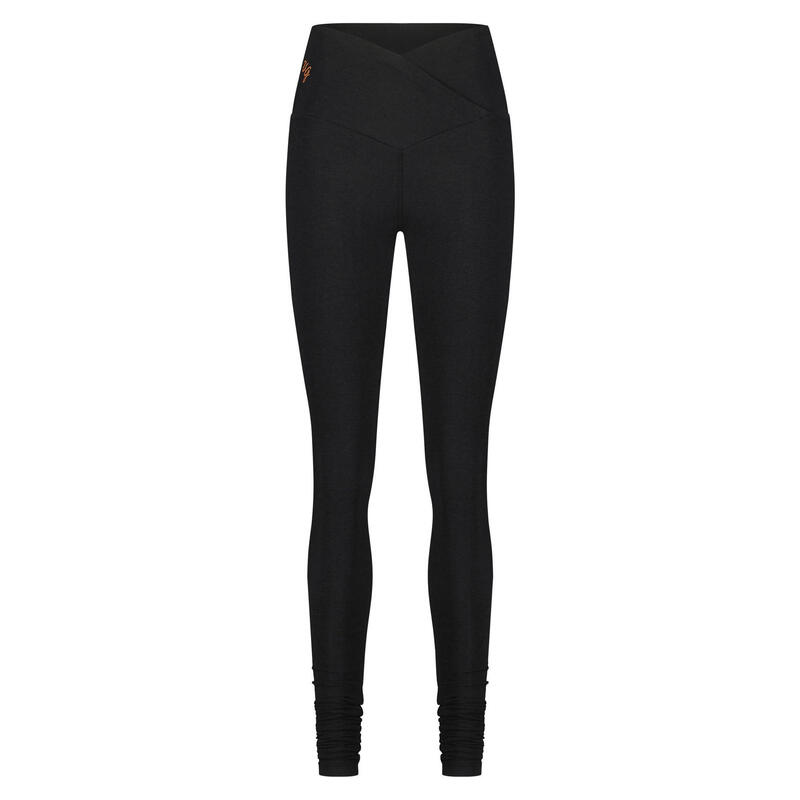 Sati Lapel Yoga Legging - Noir Urbain