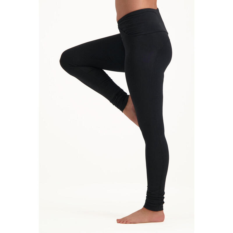 Sati Lapel Yoga Legging - Noir Urbain
